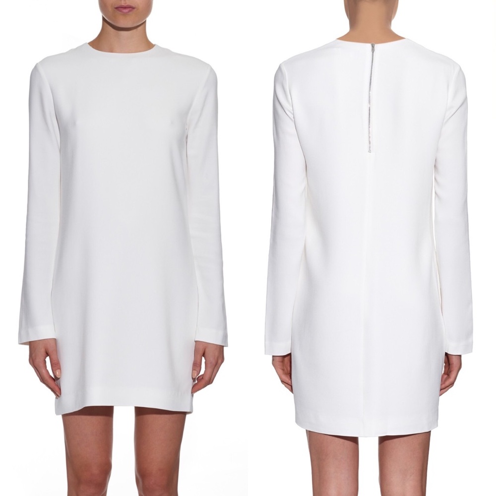 {Helmut Lang} Long Sleeve Shift Dress